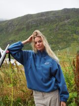 Summit Half Zip - Slate Blue