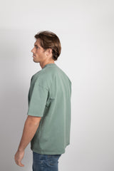 Base Washed Tee - Forrest Green