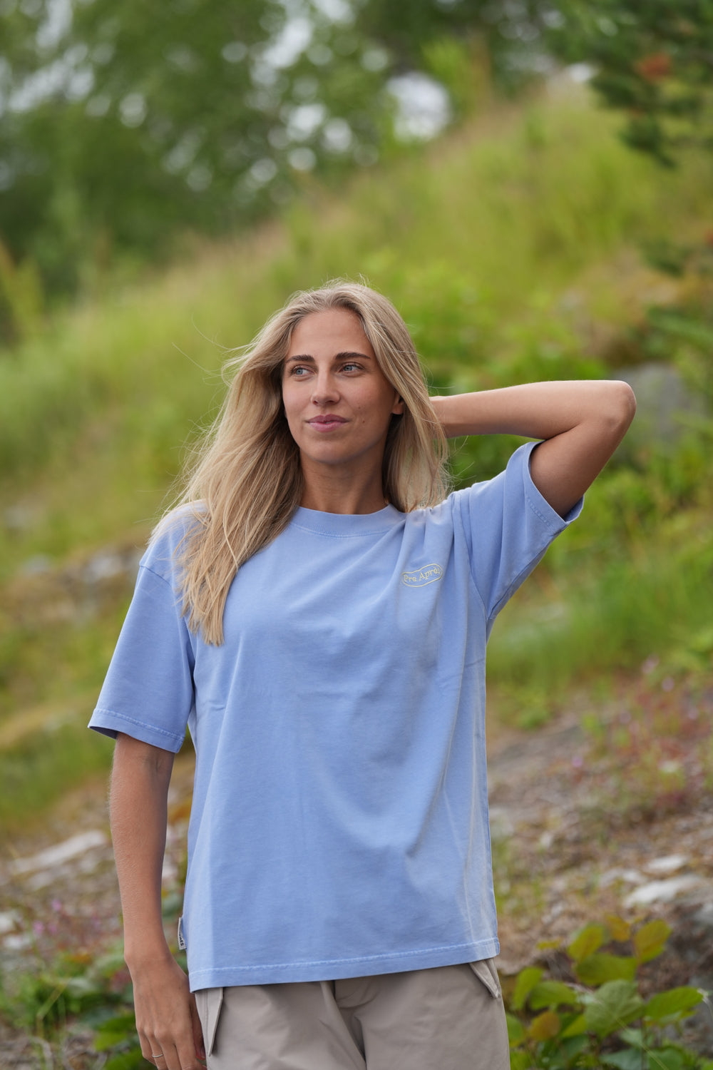 Logo Tee - Blue Lavender