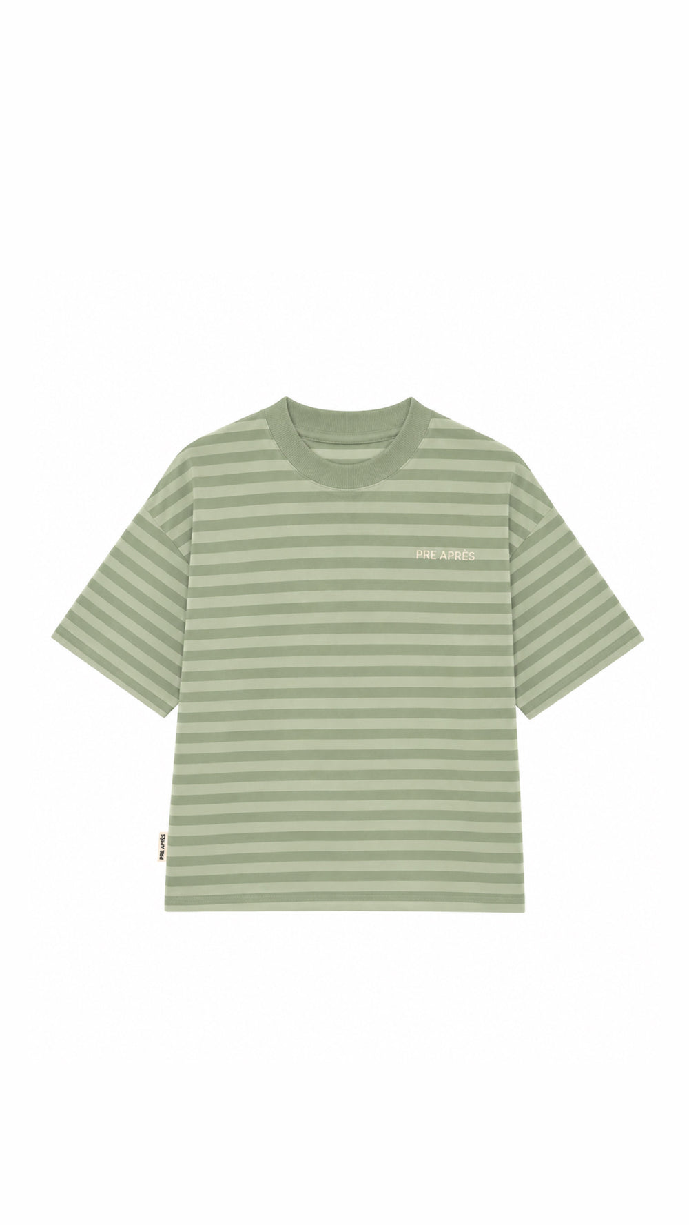 Striped Tee - Green/Lime
