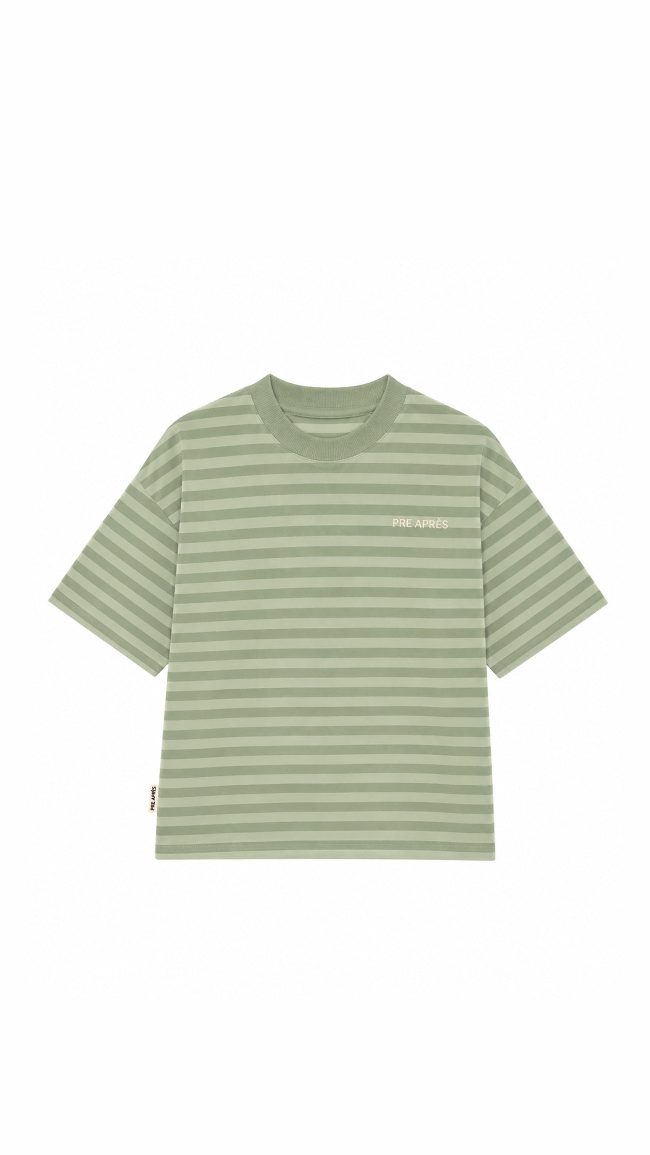 Striped Tee - Green/Lime
