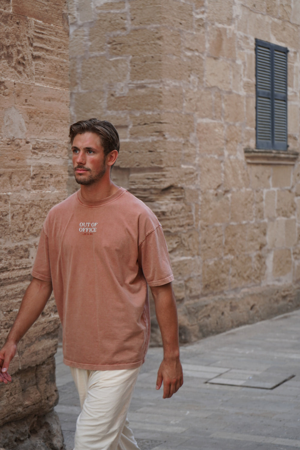 Out of Office Tee - Rusty Red