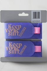 Pre Après Retro Ski Strap - Purple/Pink 2pk