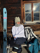 Boxy Cliff Long Sleeve - White