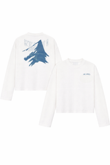 Native Long Sleeve - White/Blue
