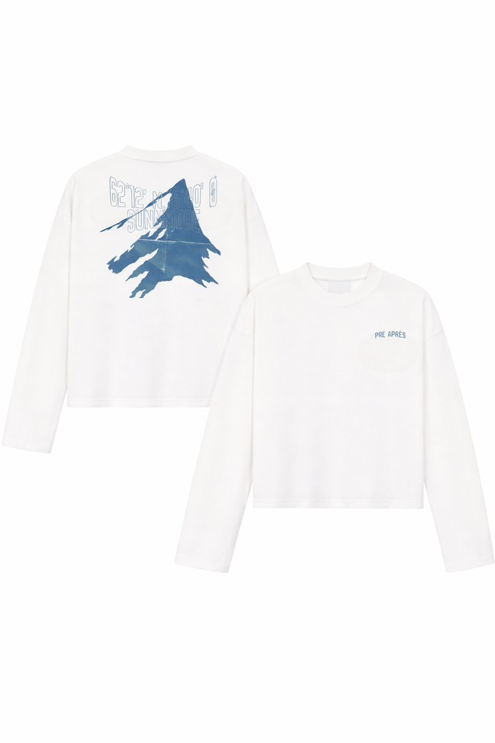 Native Long Sleeve - White/Blue