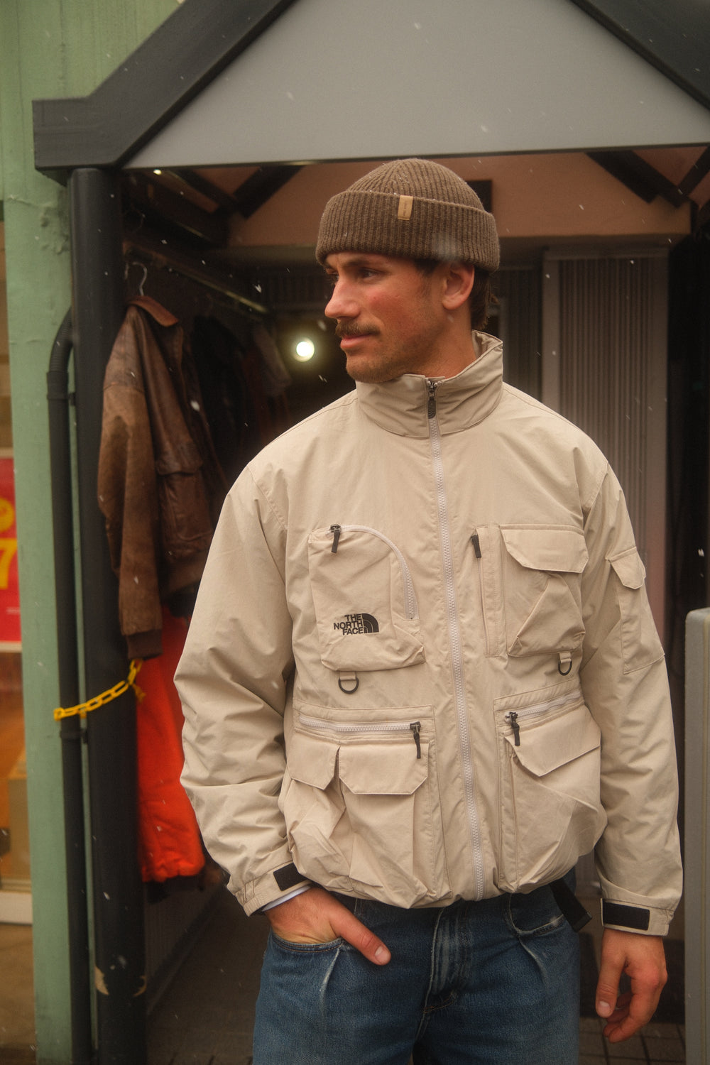 Wool Beanie - Soft Brown