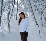 Boxy Long Sleeve - White