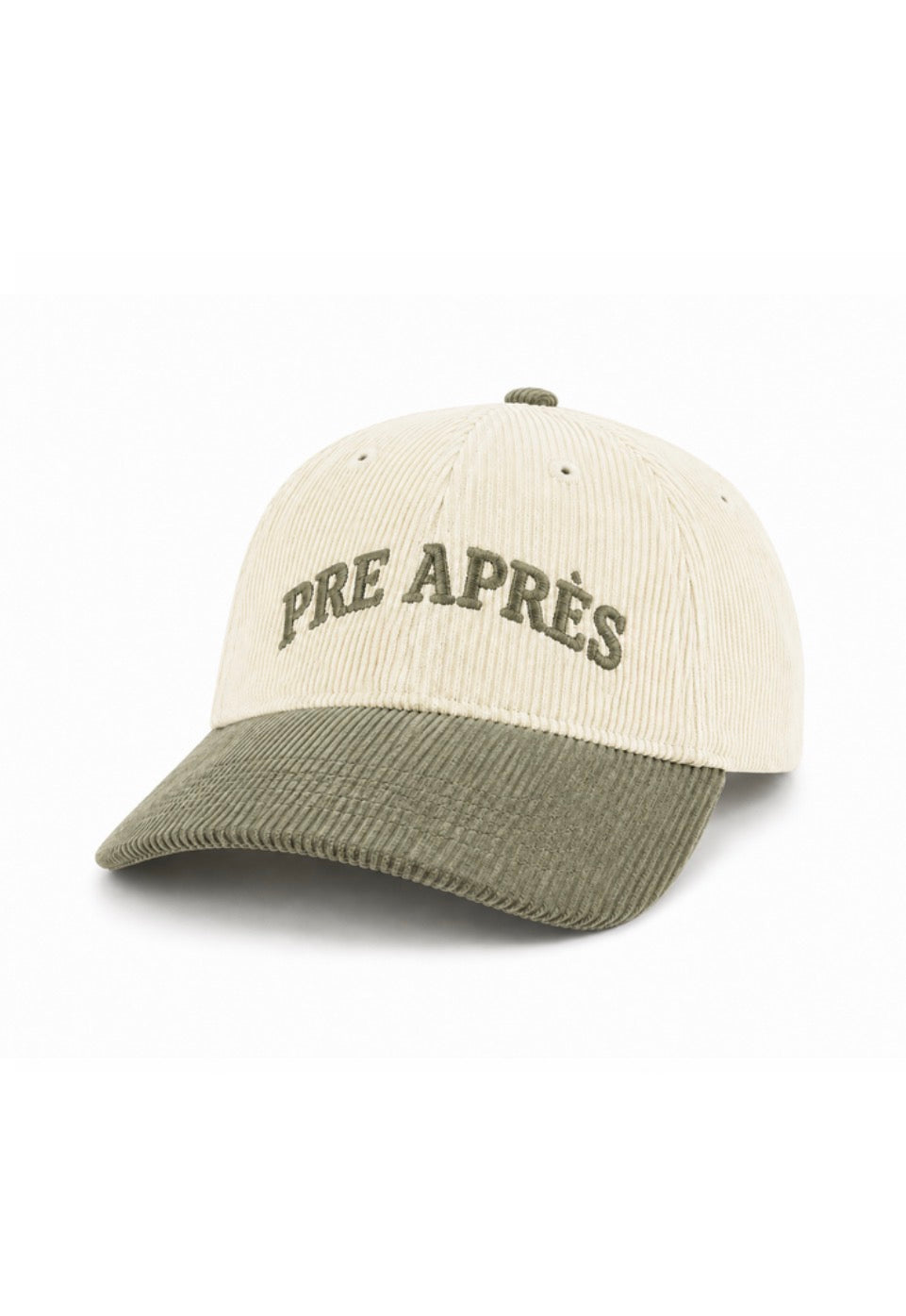 Retro Dad Cap - Green/White