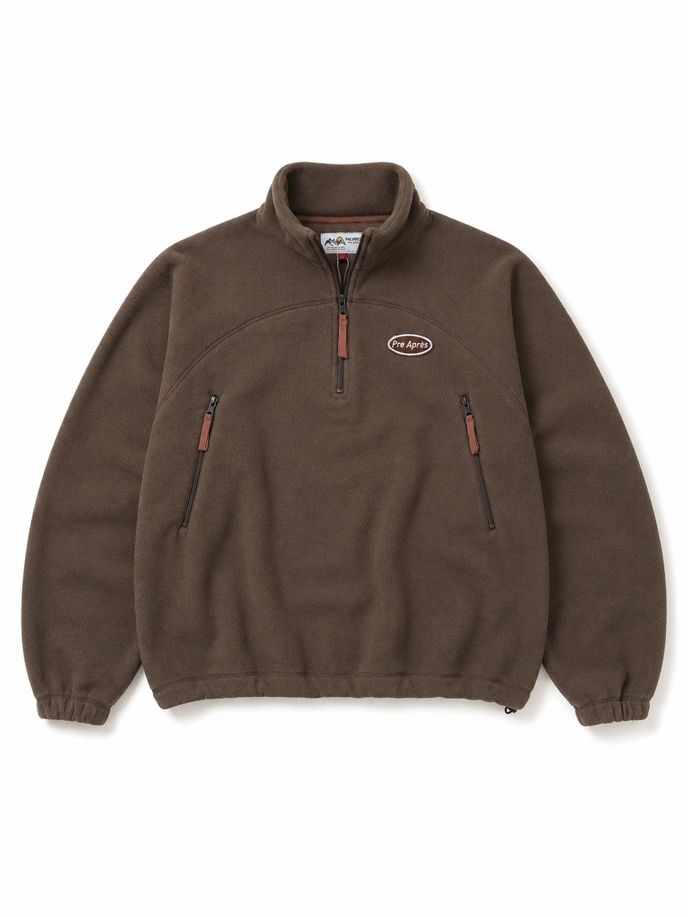Summit Half Zip - Soft Brown
