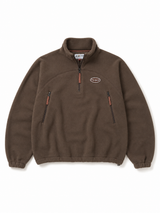 Summit Half Zip - Soft Brown