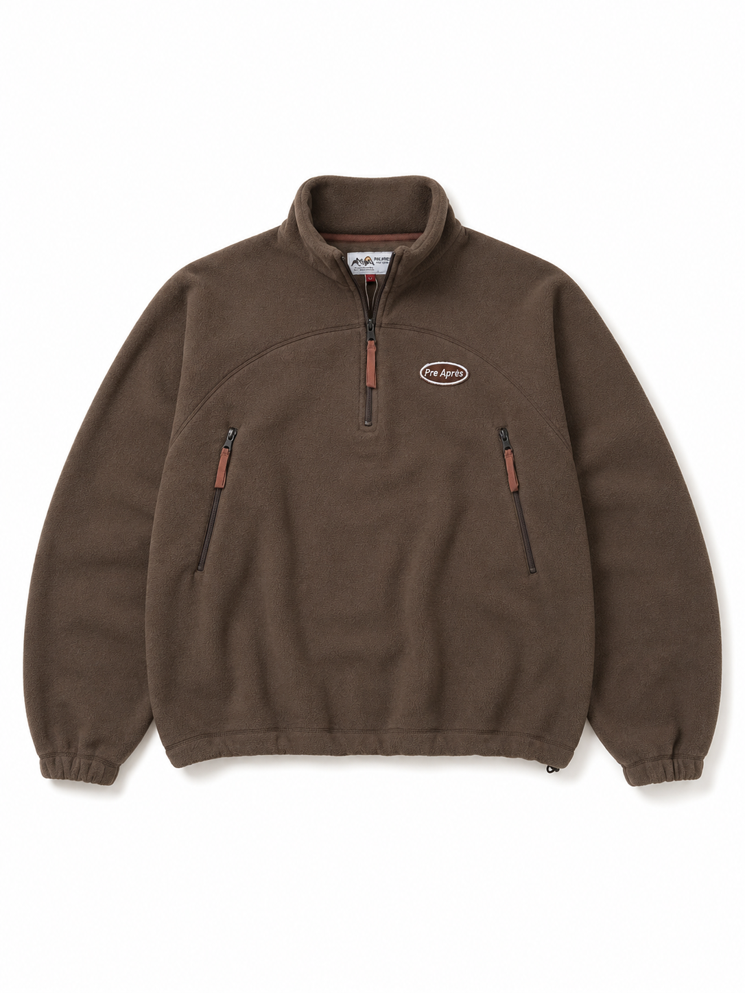 Summit Half Zip - Soft Brown