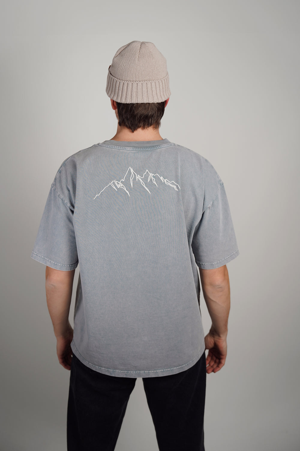Alpine Horizon Tee - Stormy Blue