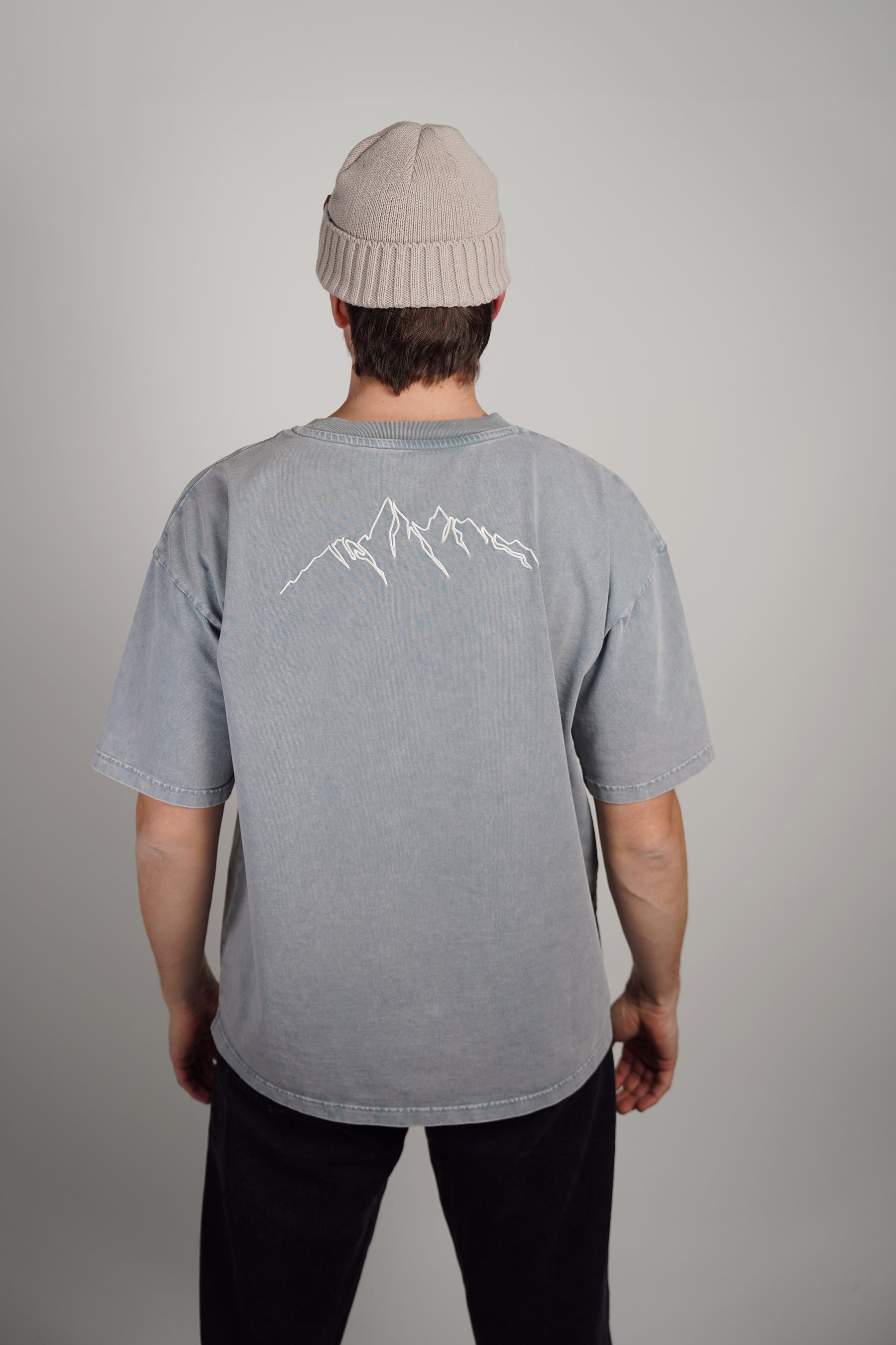Alpine Horizon Tee - Stormy Blue