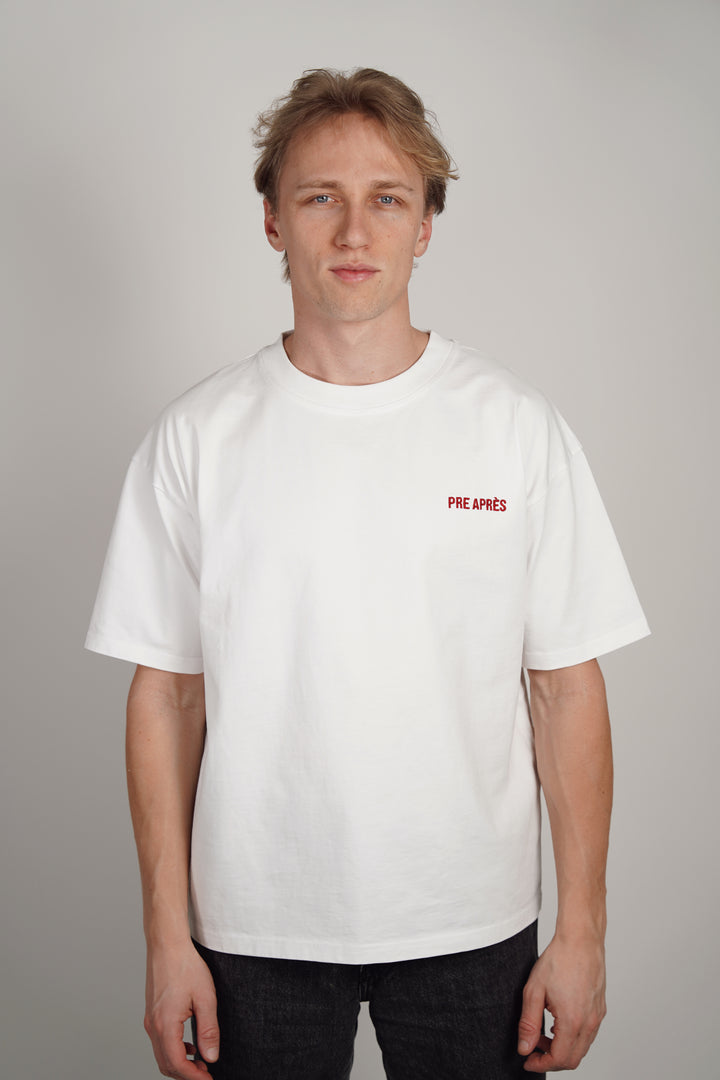 SKI Oversized Heavy Tee - White