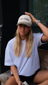 Retro Dad Cap - Green/White