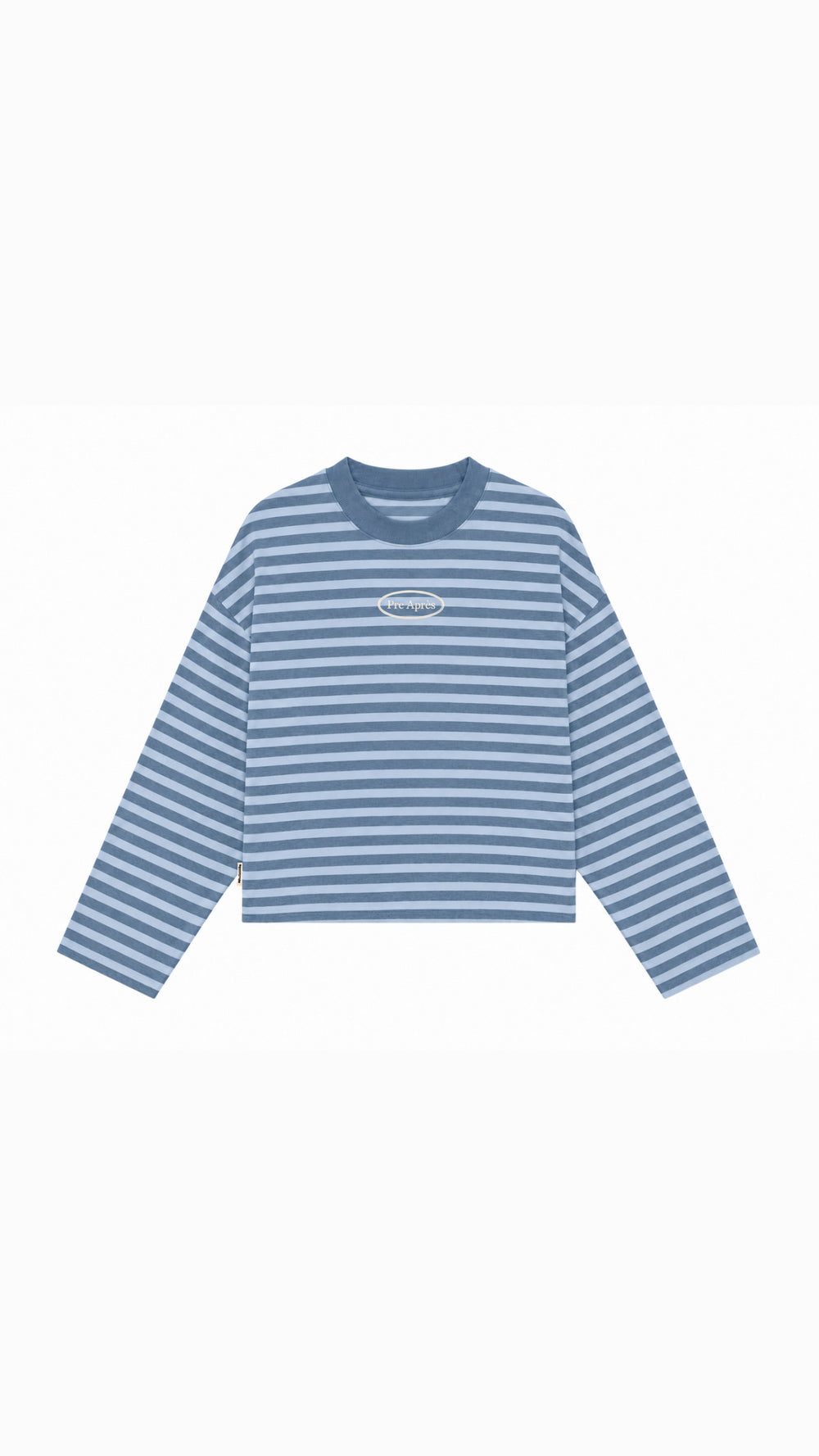 Logo Striped Long Sleeve - Blue/Blue