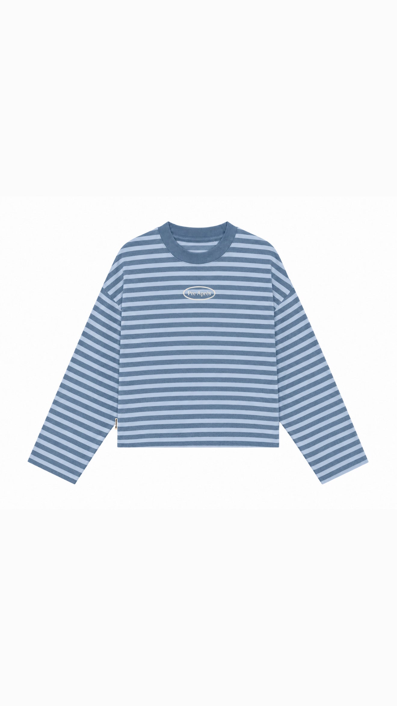 Logo Striped Long Sleeve - Blue/Blue