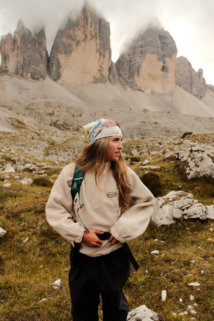 Summit Half Zip - Sand