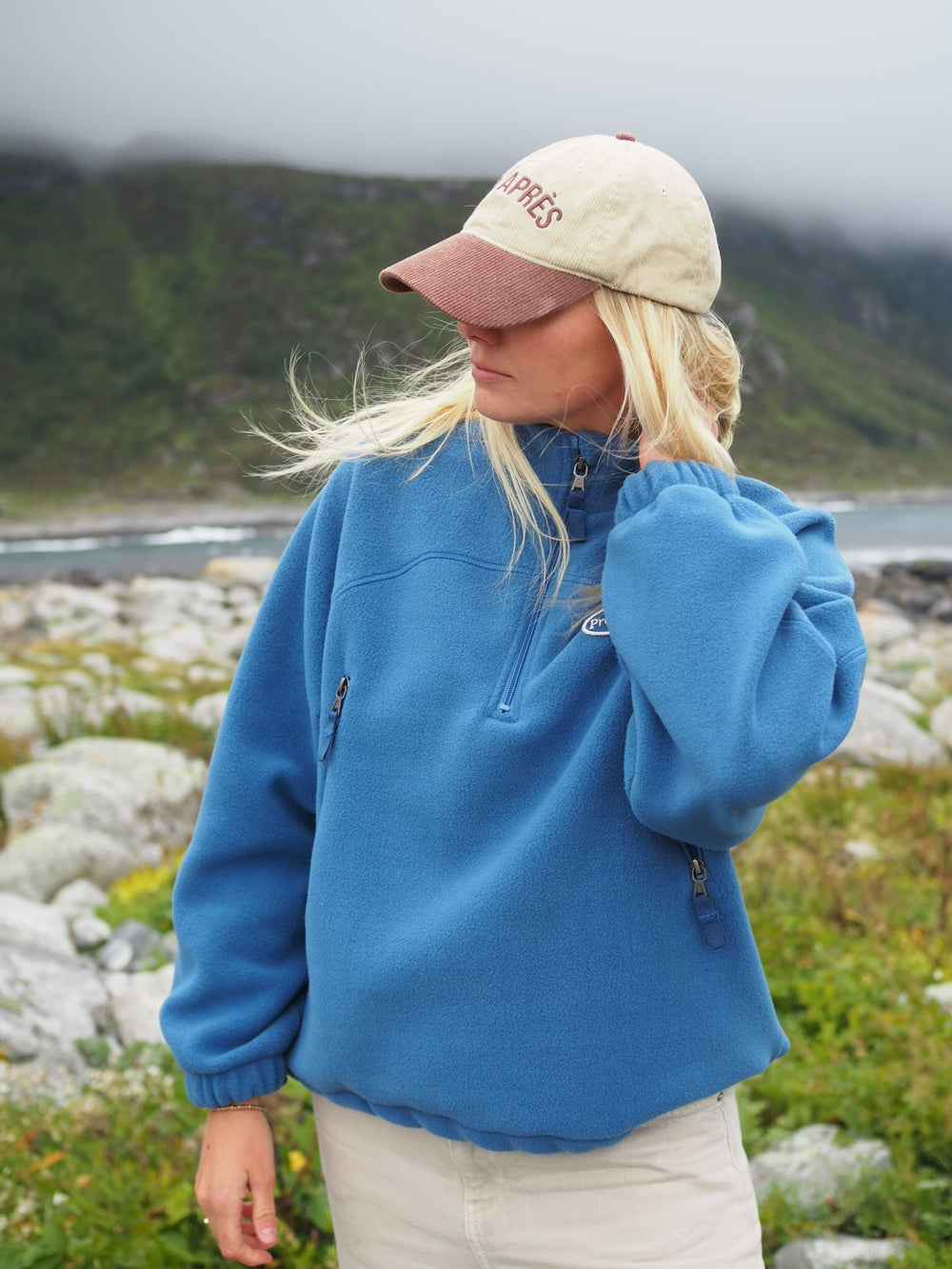 Summit Half Zip - Slate Blue
