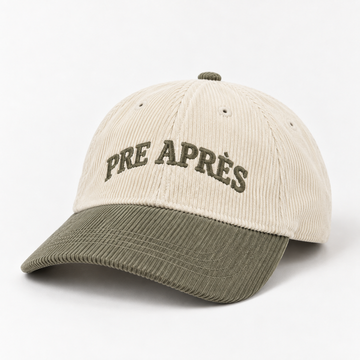 Retro Dad Cap - Green/White