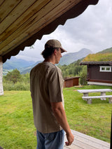 Alpine Horizon Tee - Slate Green