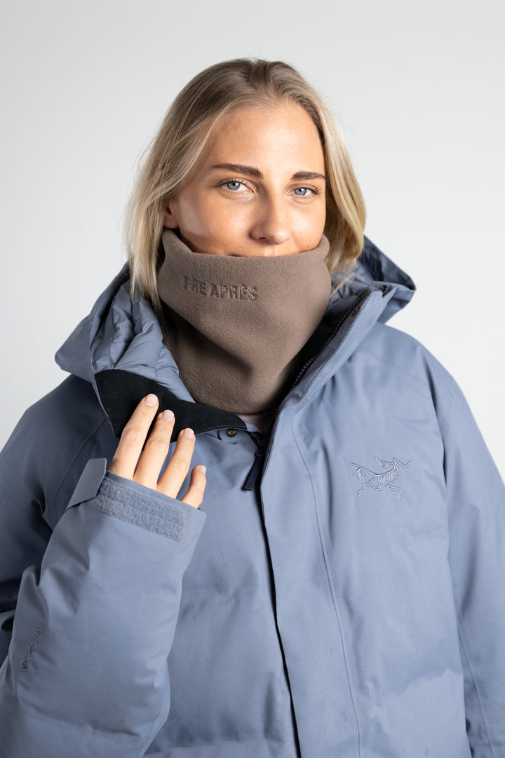 Fleece Neckwarmer - Soft Brown