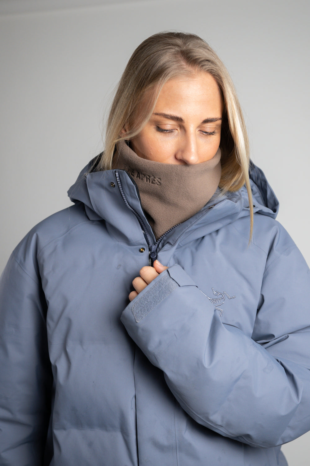 Fleece Neckwarmer - Soft Brown