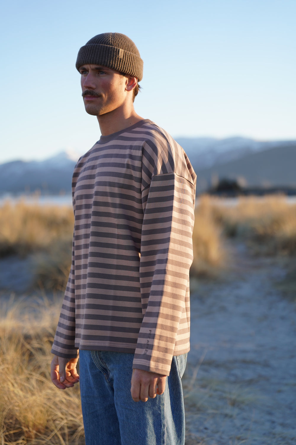 Striped Long Sleeve - Brown/Brown