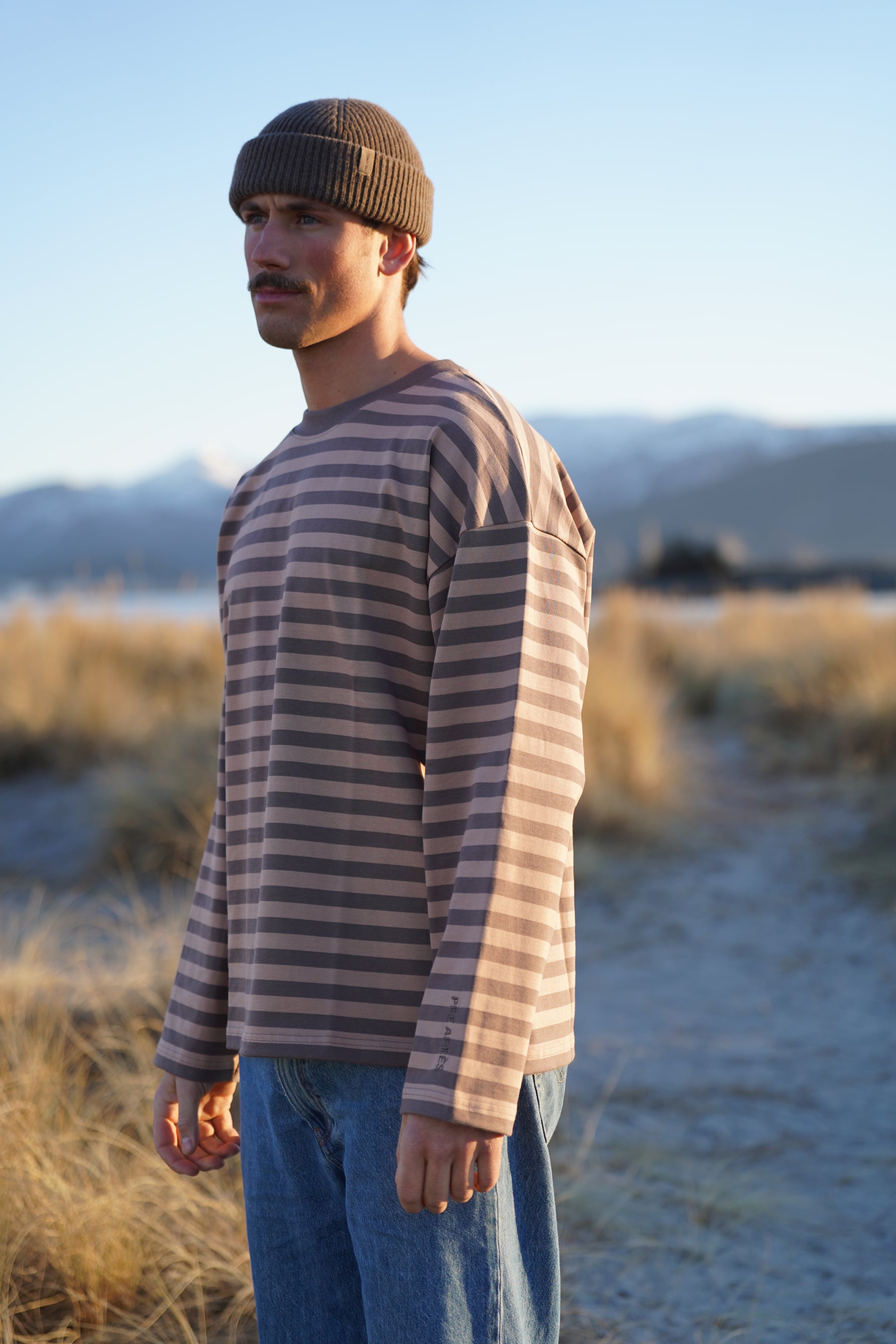 Striped Long Sleeve - Brown/Brown