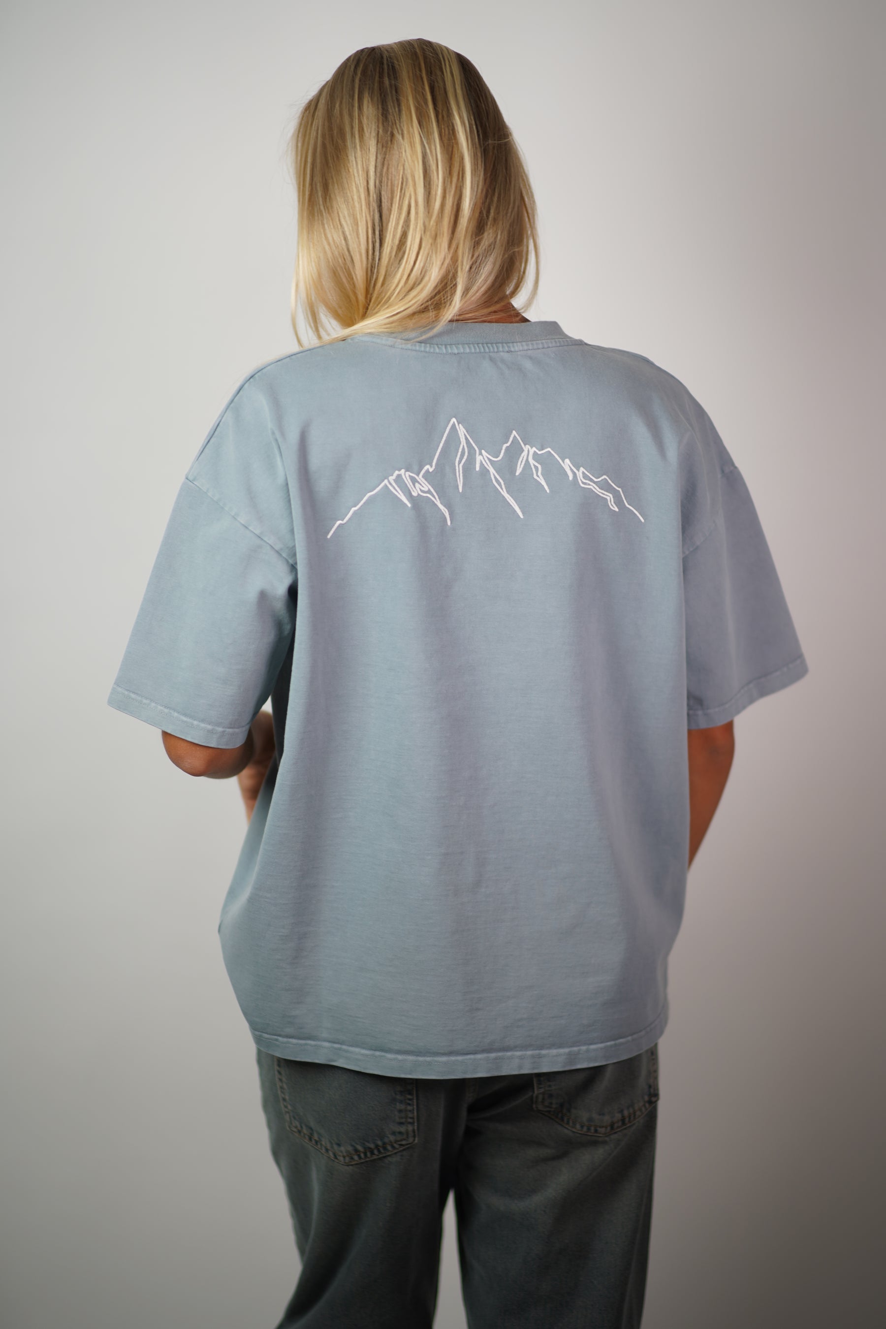 Alpine Horizon Tee - Harbor Grey