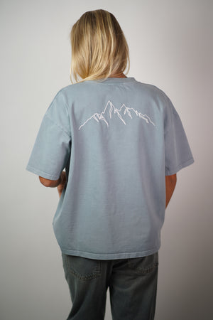 Alpine Horizon Tee - Harbor Grey