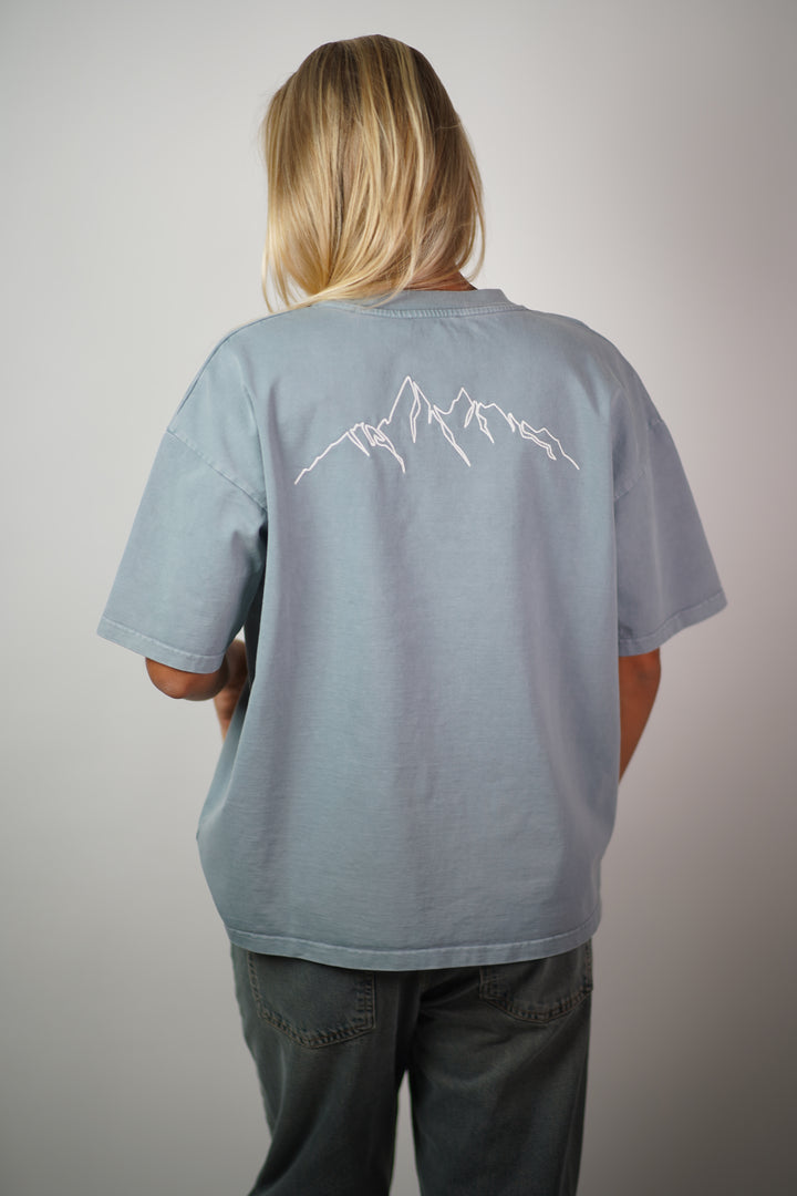 Alpine Horizon Tee - Harbor Grey