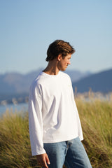 Native Long Sleeve - White/Sage