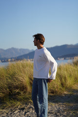 Native Long Sleeve - White/Sage
