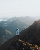 Sunnmøre Oversized Heavy Tee - Faded Blue