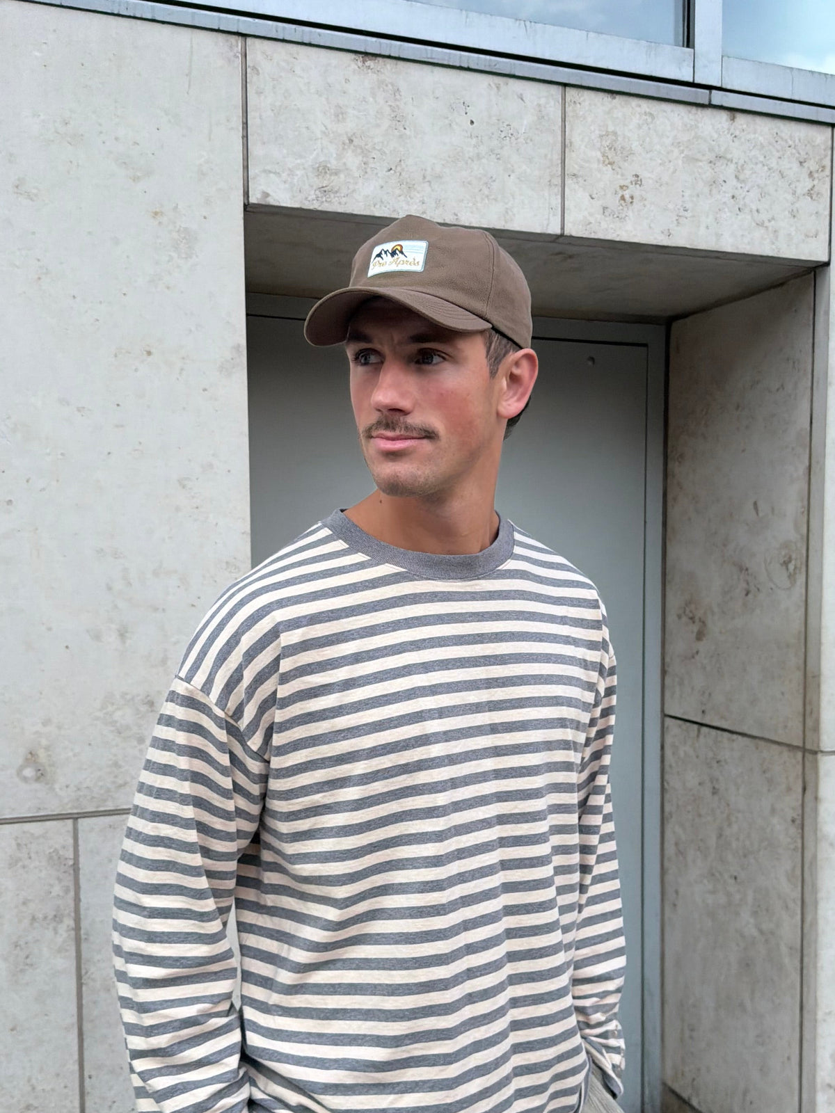 Retro 5 Panel Cap - Brown