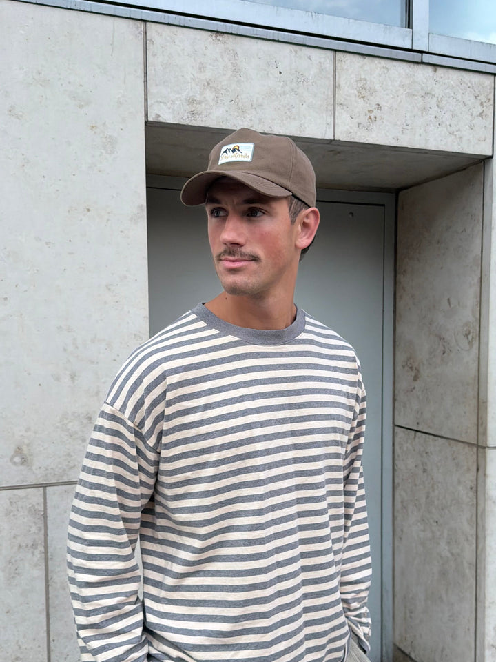 Retro 5 Panel Cap - Brown