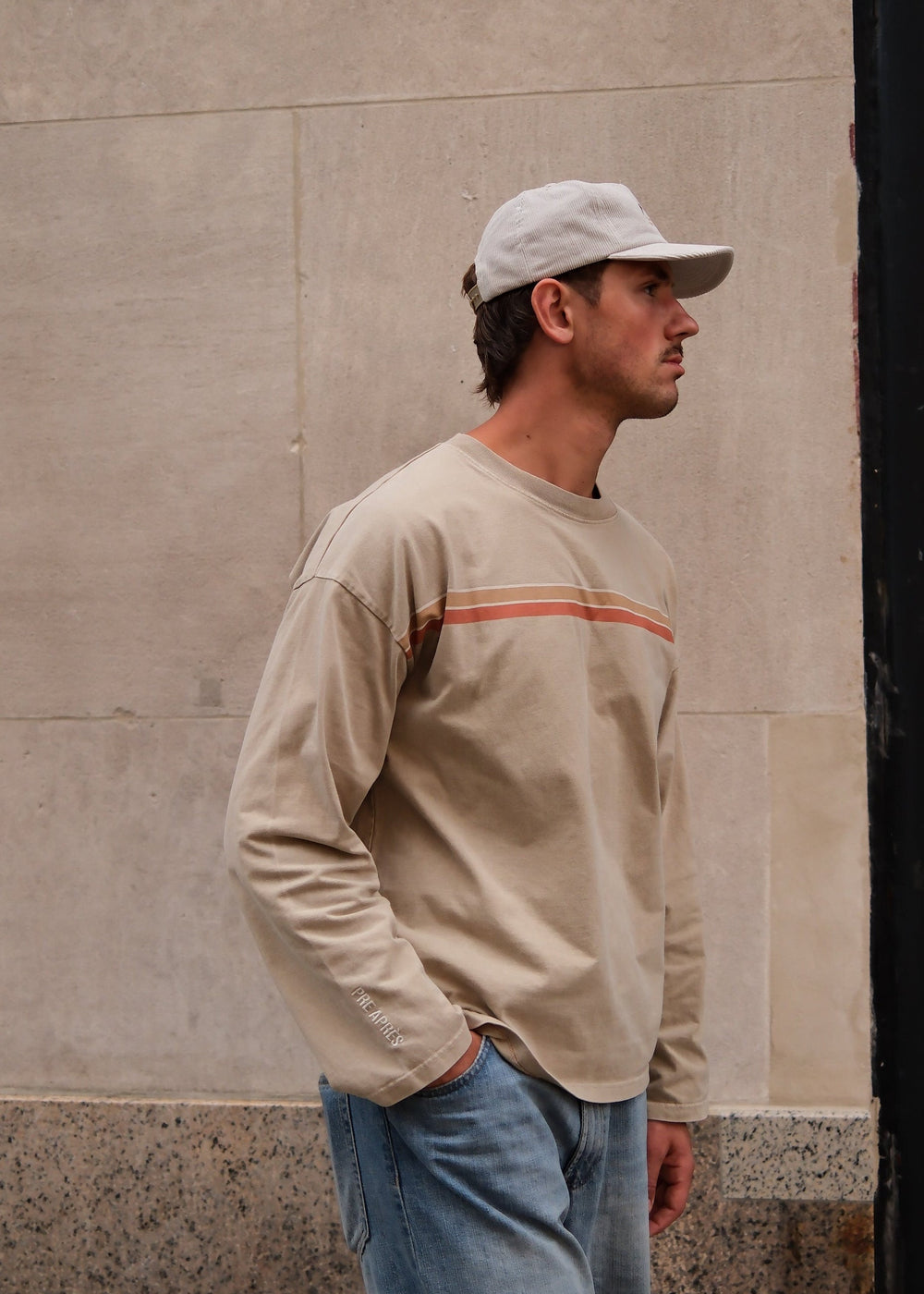 Retro Long Sleeve - Slate Green