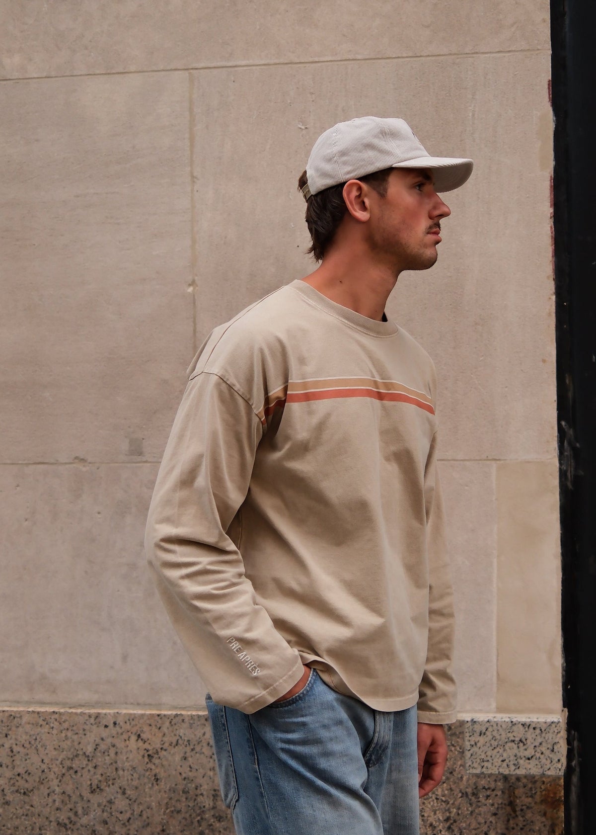 Retro Long Sleeve - Slate Green