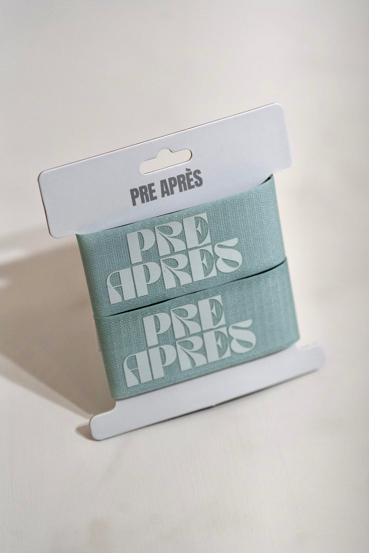 Pre Après Retro Ski Strap - Green 2pk