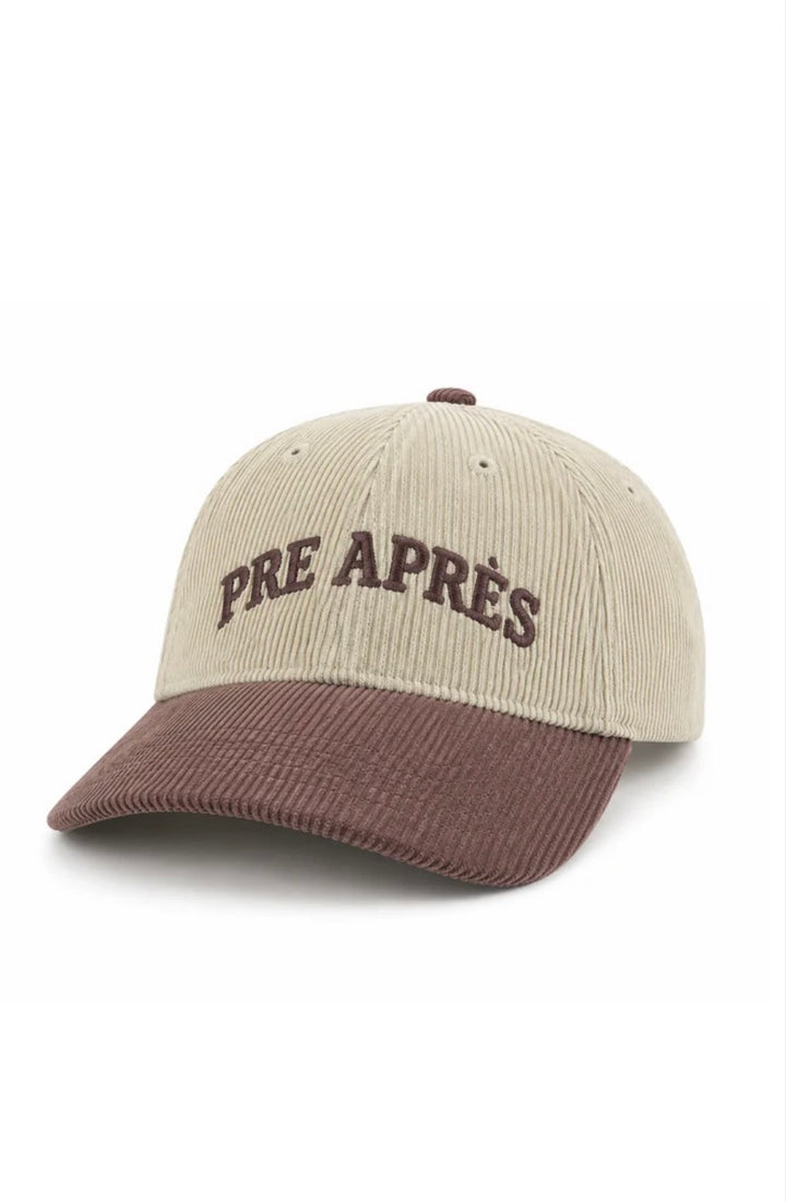 Retro Dad Cap -  Brown/White