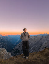 Boxy Washed Long Sleeve - Soft Brown