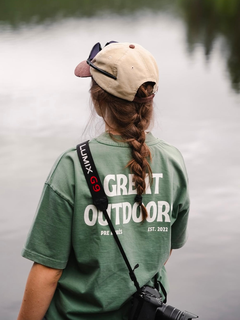 Great Outdoors Tee - Forrest Green