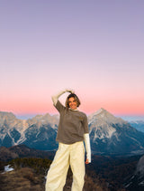 Base Washed Tee - Soft Brown