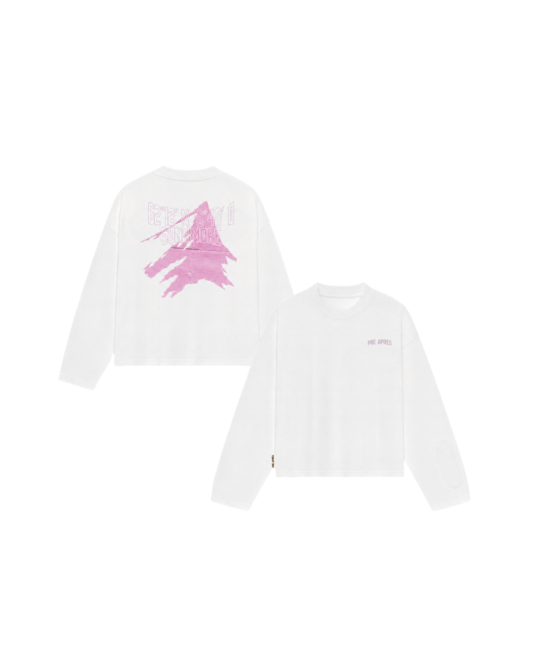 Native Long Sleeve - White/Pink