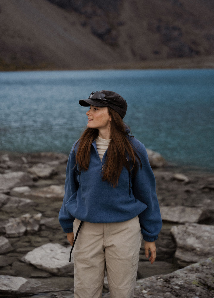 Summit Half Zip - Slate Blue