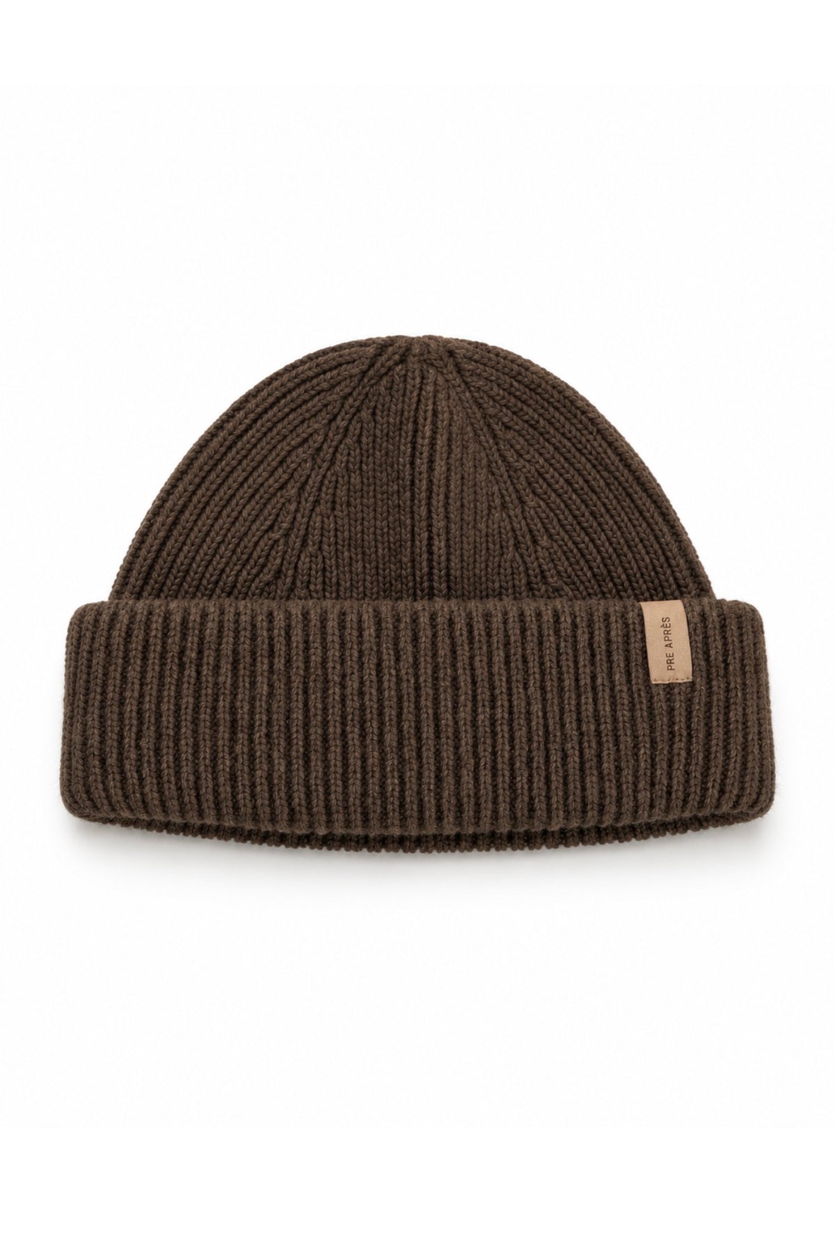 Wool Beanie - Soft Brown