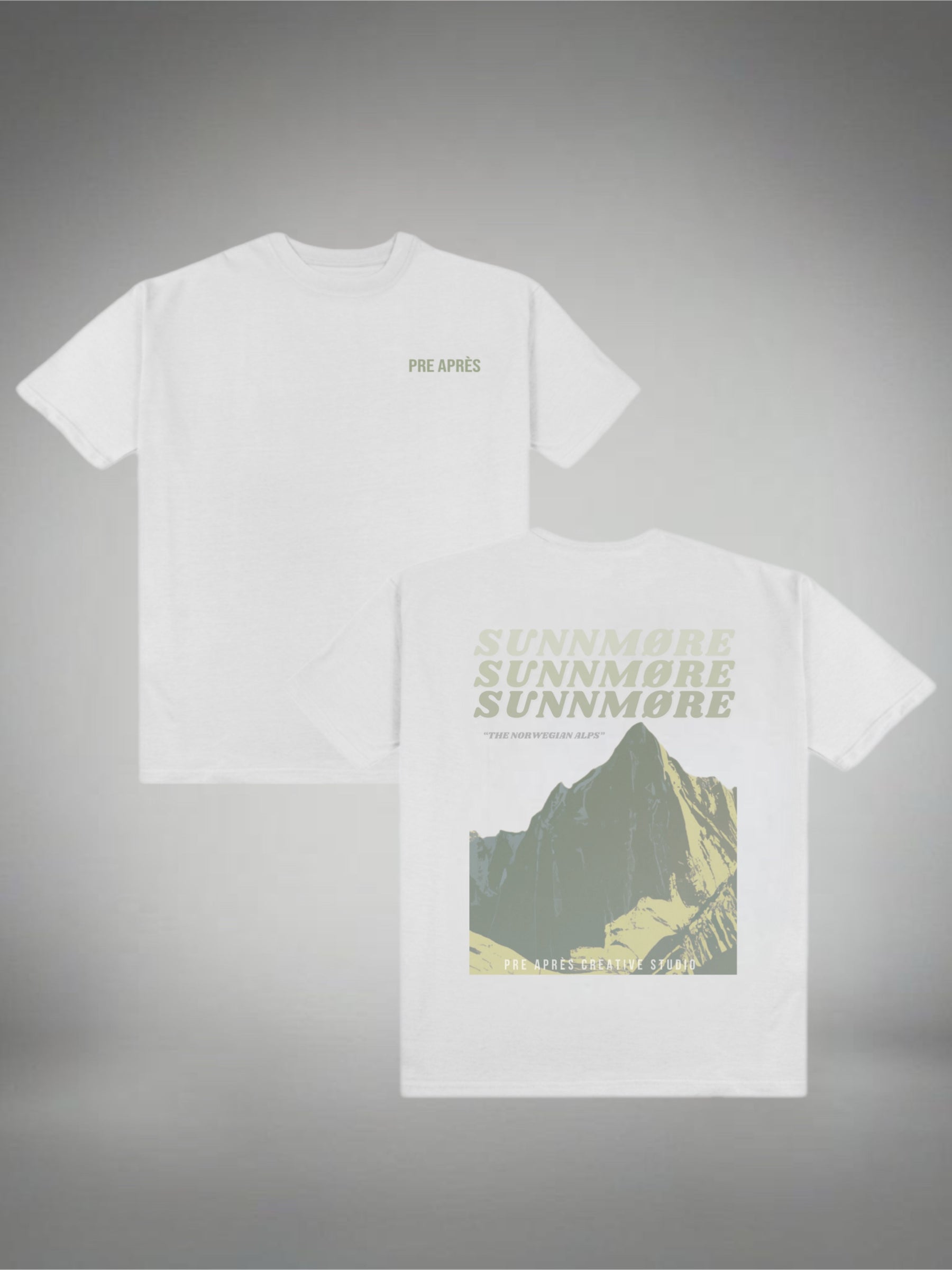 Sunnmøre Tee - Faded Green
