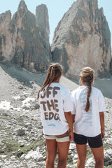 Off the Edge Tee - White
